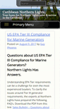 Mobile Screenshot of caribbeannorthernlights.com